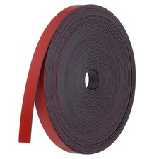 Magnetic Strip Roll, for DIY Crafts, Whiteboards, Refrigerator Magnets, Black