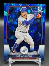 Michael Busch 2023 Bowman Chrome Sapphire Edition Rookie #54