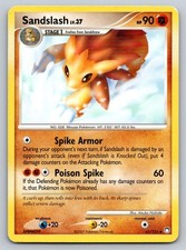 Sandslash 61/123 MP Mysterious Treasures Pokemon on eBay
