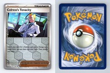 Colress's Tenacity #57/64 Shrouded Fable 2024 Reverse Holo Uncommon Pokemon TCG