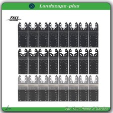 48PCS Metal Wood Universal Oscillating Multitool Quick Release Saw Blades Kit