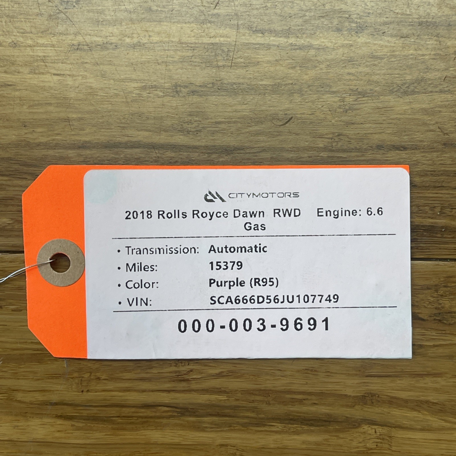 Rolls-Royce Dawn 2009-2023 Front Right Sound insulation