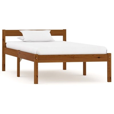 Kiefernholz Massiv Bettgestell Holzbett Bett Futonbett mehrere Auswahl vidaXL