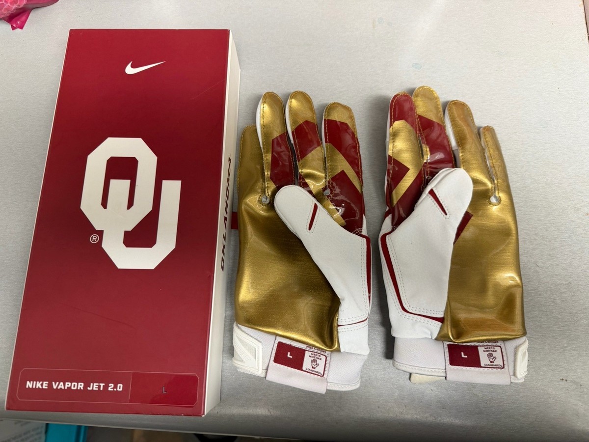 Nike Vapor Jet 2.0 Oklahoma グローブ　Ｍ Size Large Nike Vapor Jet 2.0 Oklahoma Sooners Red River Rivalry