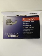 kohler robe hook brushed nickel