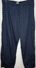 Polo Ralph Lauren Blue All Over Pony Print Men's Sz XL 100 Cotton Pajama Pants