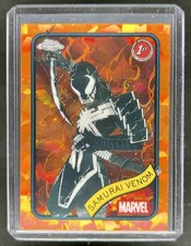 Samurai Venom Orange /25 1st Momoko Sapphire 2025 Topps Chrome Marvel #127