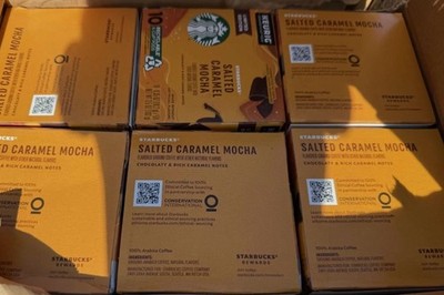 STARBUCKS Salted Caramel Mocha Coffee K-Cup Pods 60ct