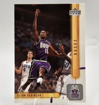 2001-02 Upper Deck Glenn Robinson #94 Milwaukee Bucks Base Card