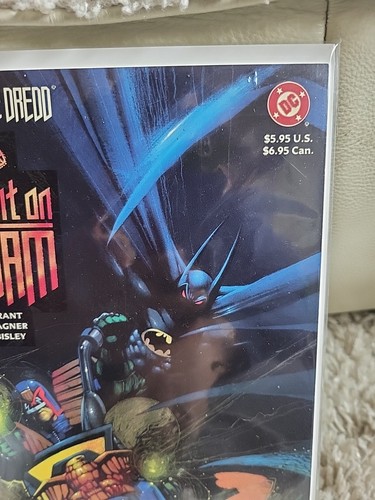 Batman/Judge Dredd Judgment On Gotham TPB DC Comics (1991) quasi nuovo fuori produzione!! - Foto 3 di 8