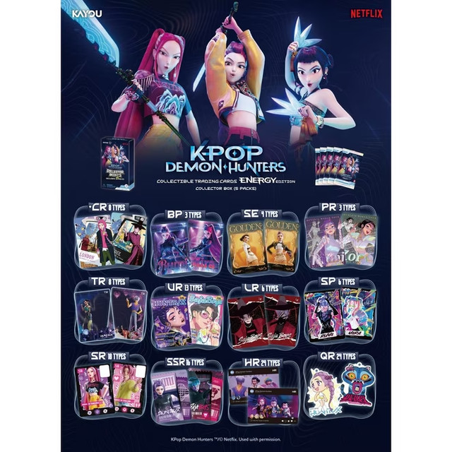 Kayou Kpop Demon Hunters TCG Energy Netflix CHOOSE YOUR CARDS! All NM/NM+!