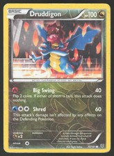 POKEMON DRUDDIGON PLASMA BLAST 70/101 REVERSE HOLO COMMON DMG