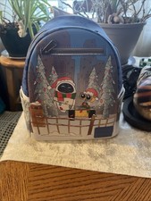 Loungefly Disney Pixar Wall-E Mini Christmas Backpack New with Tags