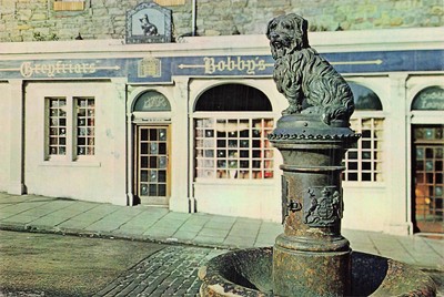 SCHOTTLAND EDINBURGH GREYFRIARS BOBBY MEMORIAL