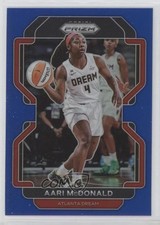 2022 Panini Prizm WNBA Blue Prizm 20/149 Aari McDonald #19 0zu3