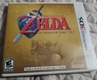 Case Manual Only NO GAME Legend of Zelda Ocarina of Time Nintendo 3DS Authentic1