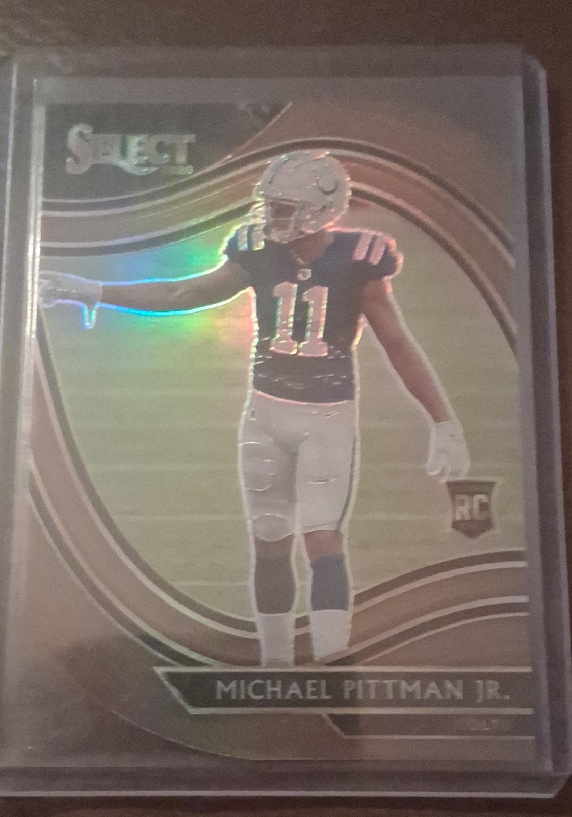 2020 Panini Select - Michael Pittman Jr. #362 Copper Prizm Die-Cut /355