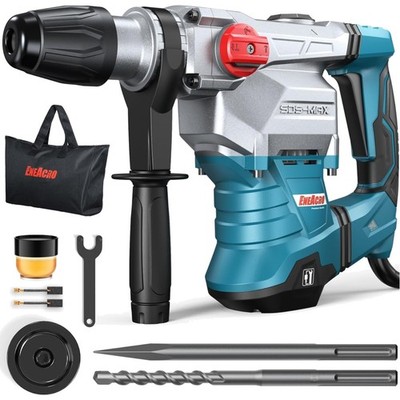 Kraftvoller SDS-MAX Bohrhammer 1500W, 12J, 3 Funktionen