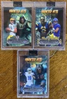 (3) 2025 WILD CARD HAUNTED HITS SSP 1/1 STAFFORD, JORDAN LOVE & JARED GOFF READ