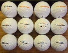 Wilson golf balls, Tour Velocity, Dozen Qty 12