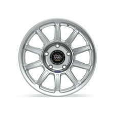 Braid Forged River-8x18- Offroad Wheel-silver Satin-aluminum Alloy.
