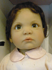 Künstlerpuppe CELINE, Regina Swialkowski, Fa. heart & soul, Zertifikat, OVP neu