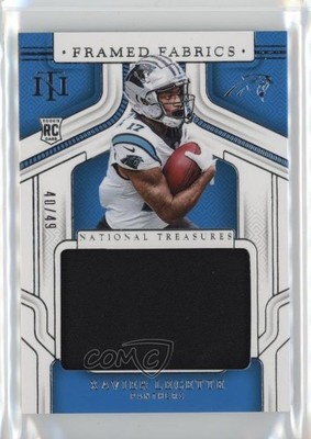 2024 Panini National Treasures Framed Fabric 40/49 Xavier Legette Rookie RC 11oh