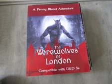 D&D 5E WEREWOLVES OF LONDON PENNY BLOOD DUNGEON DRAGON  RPG SB VGC