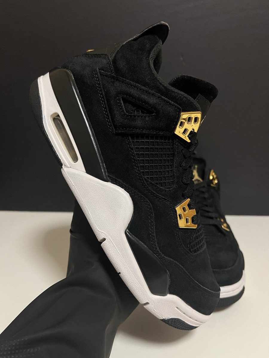 ✓ Nike Air Jordan IV Retro 4 Royalty SIZE 6 GS | Black Cat Bred