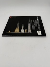 2016 Lego Architecture New York City 21028 Instruction Manual ONLY Rare