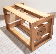 Napa Valley Box Company Large 24'' LP Vinyl Record Album Storage Crate Wood Box