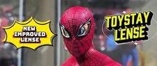 RARE 1/6 Toystay Superior Spider-Man Chrome Lenses Limited Hot Toys VGM61