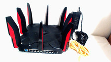 TP-LINK Archer AX11000 Tri-Band Wi-Fi 6 Gaming Router - Black/Red