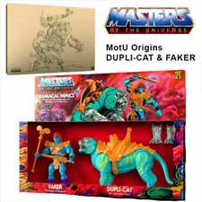 Dupli-Cat & Leo Faker - MASTERS OF THE UNIVERSE Origins Power Con 2021 Mattel ✅