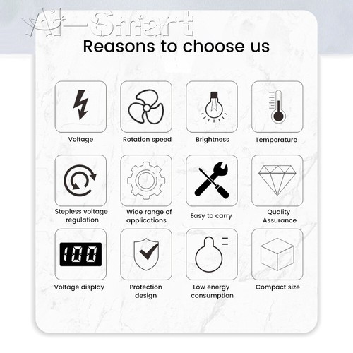110V/220V Electric Motor Rheostat Variable Speed Controller For Router Fan 4000W - Picture 10 of 27