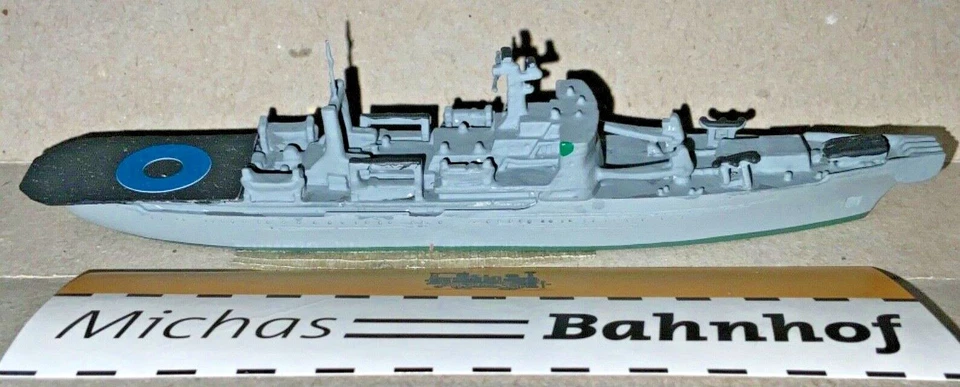 Hansa 101 Long Lines Versorger mit Hubschrauber Lande Schiffsmodell 1:1250 %04 å