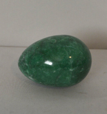 Vintage Green Adventurine Stone Egg Wellness