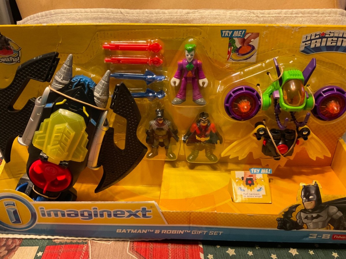 DC Super Friends Fisher-Price Imaginext Batman Robin Gift Set