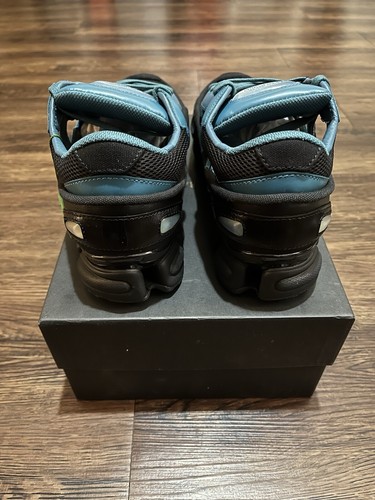 Adidas Raf Simons Ozweego Replicant Blue Black Men’s Sz 7.5 BB7986 New RS x 1 - Picture 3 of 11