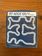 Vtg 1981 Milton Bradley Its Knot Easy puzzle ...