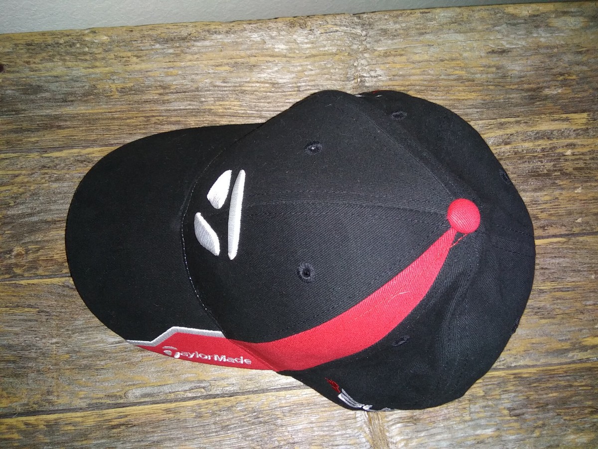 Casquette TaylorMade TMAX Gear Rouge Et Gris – Ajustable Unisexe Sport Golf