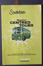 1964 Ireland Beacon Motor Coach Tours Southdown Bus Illustrated Booklet SCARCE--