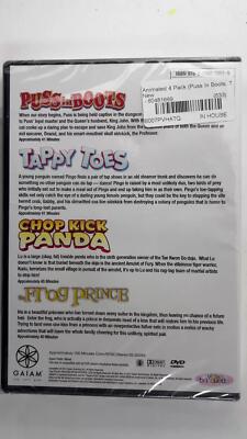 Puss in Boots/Tappy Toes/Chop Kick Panda/The Frog Prince (DVD