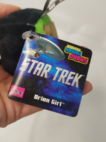 NEW - Wish Factory KAWAII CUBES Orion Girl Star Trek Kids Mini Plush - Picture 8 of 8