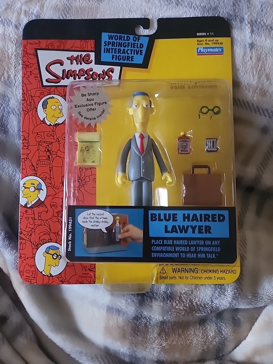 hawaiiwi Playmates The Simpsons 75→ Simpsons WOS Series 12 Mr. LARGO Action Figure Playmates | eBay