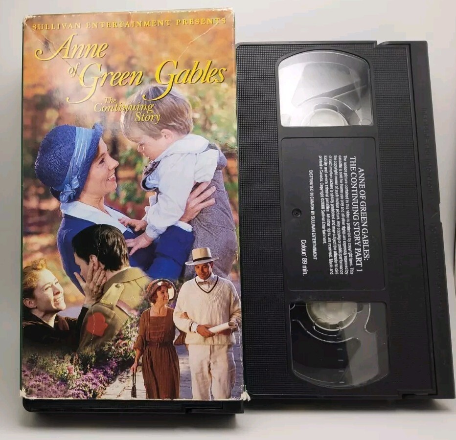 Anne of Green Gables: The Continuing Story VHS, 2 Tape Set, Pre