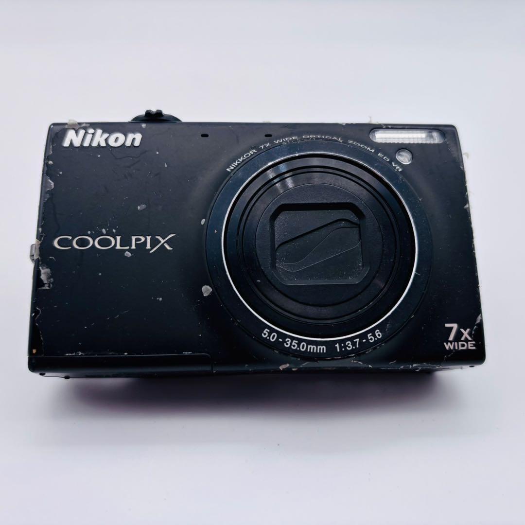 Nikon COOLPIX S6100 Compact Digital Camera Black Japan Used Nikon COOLPIX S6100 Compact Digital Camera Black Japan Used