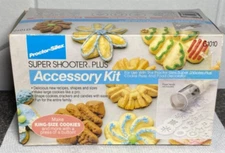 Proctor Silex Super Shooter Plus ACCESSORY KIT Md. G1010 King Size Cookies