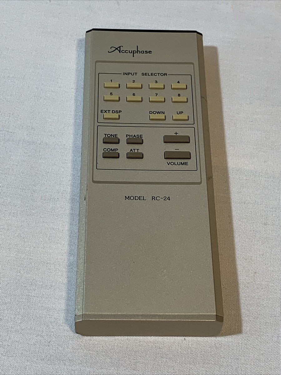 Accuphase Model RC-24 Remote Control Pre Amp Amplifier Cd