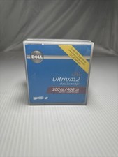 New Genuine Dell 200 GB / 400 GB LTO Ultrium 2 Data Cartridge OEM 3pcs 3qty 